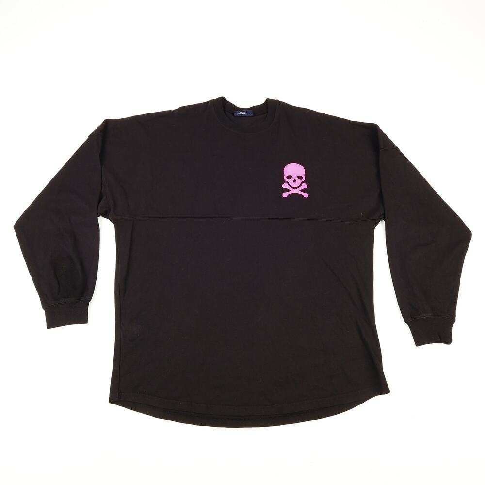 Spirit Jersey Adult Medium SoulCycle Skull Pink Black